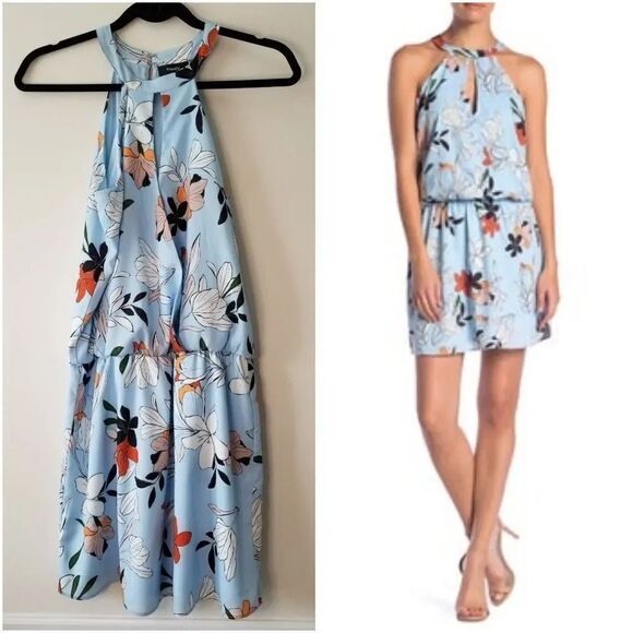 [NWOT]Theory floral print dress 10 size - Picture 1 of 8